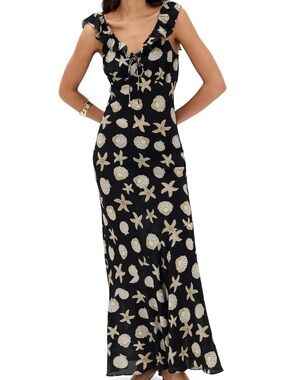 NWT SAYLOR Gali Seashell Print Dress